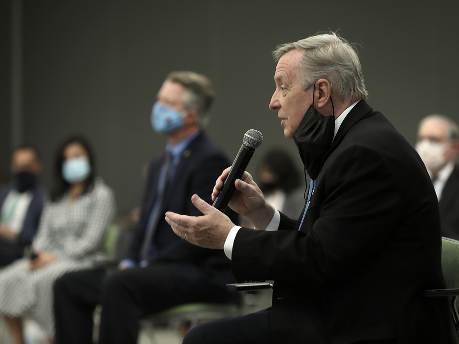 DURING VISIT TO NIH, DURBIN MEETS WITH DR. COLLINS & DR. FAUCI, THANKS STAFF FOR WORK THROUGHOUT COVID-19 PANDEMIC